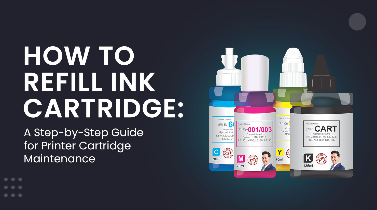 how to refill ink cartridge