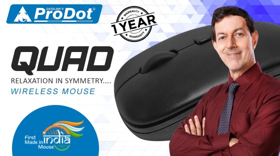 optical mouse quad relaxation in symmetry
