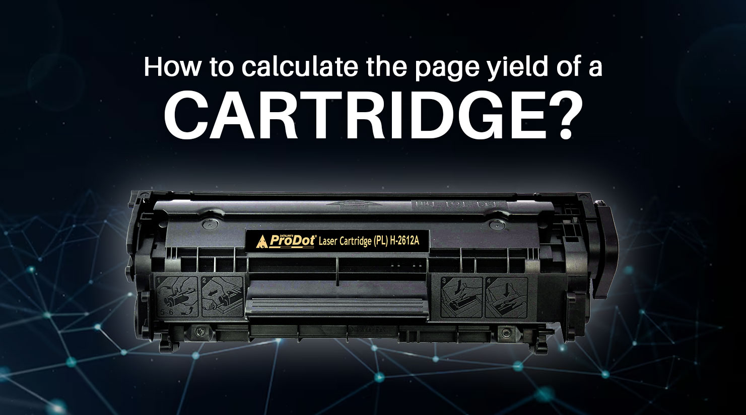 how to calculate the page yield of a cartridge