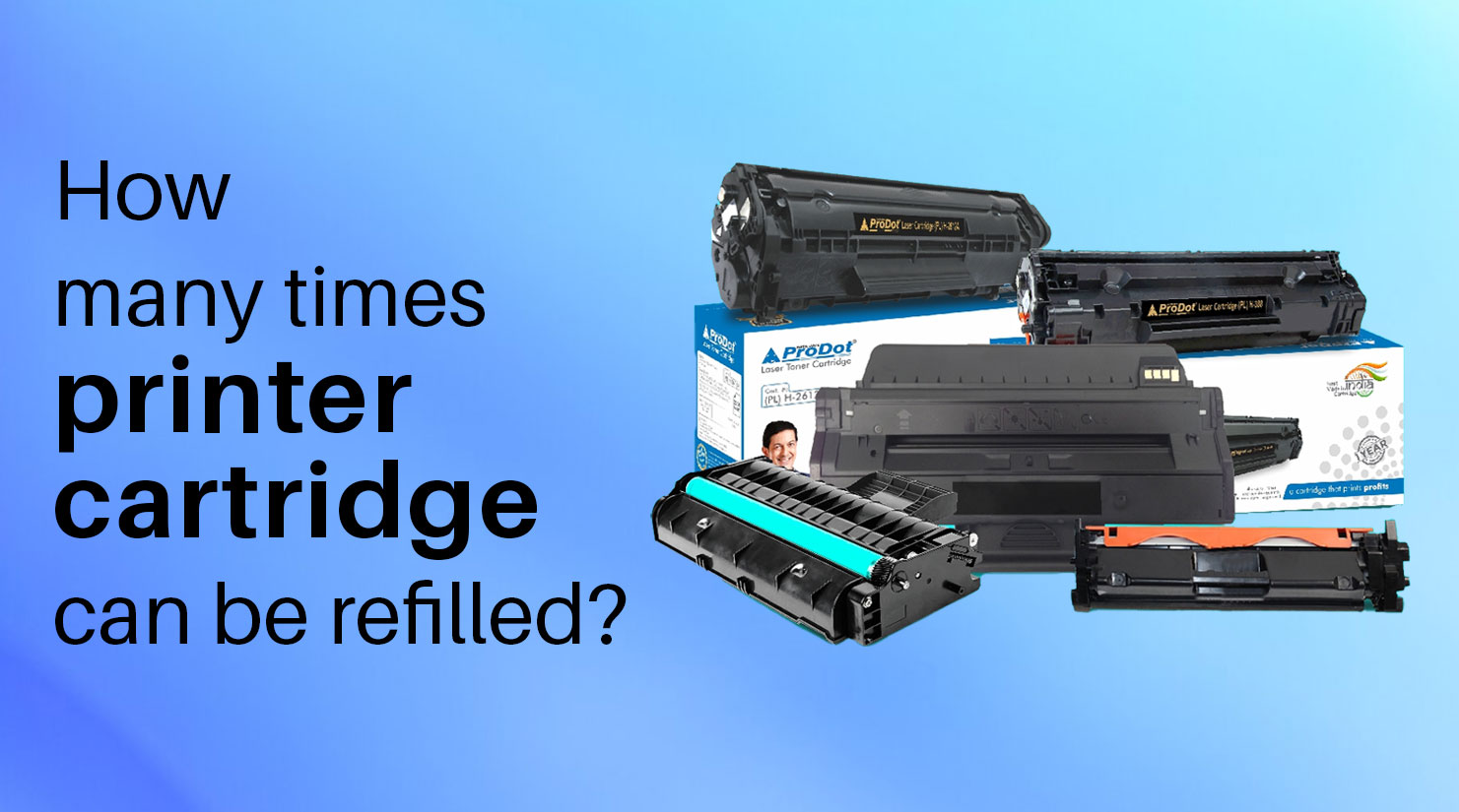 how many times can you refill a printer cartridge