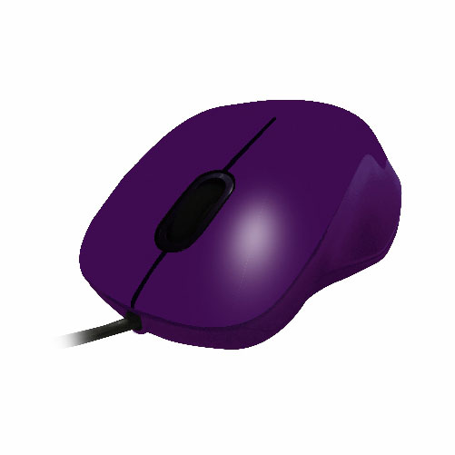 curvy - usb (purple)