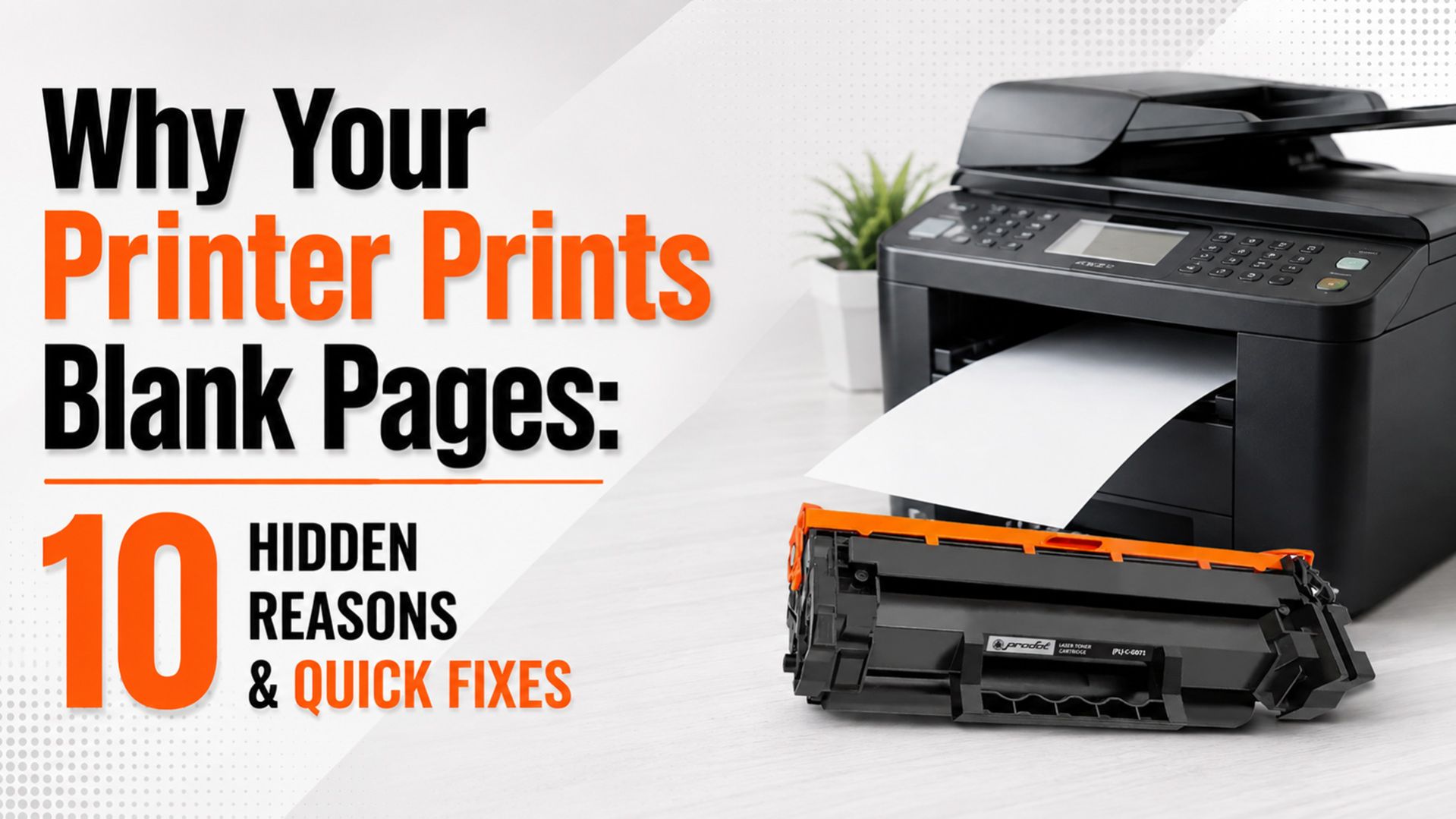 Why Your Printer Prints Blank Pages 10 Hidden Reasons Quick Fixes